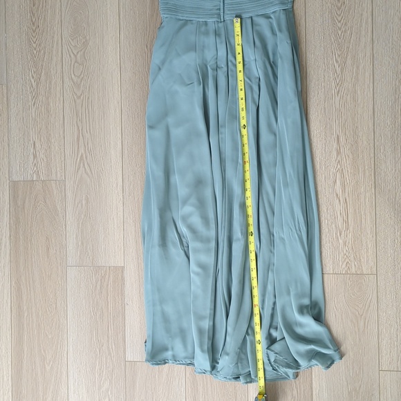 Kennedy Blue Milly bridesmaid dress in Moss color - Picture 4 of 8